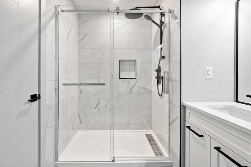 High-End Shower Finish